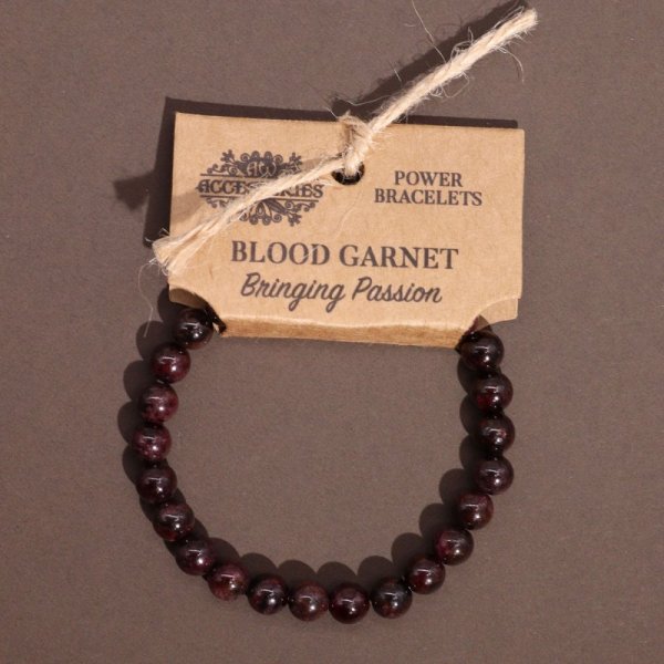 (image for) Power Bracelet - Blood Garnet