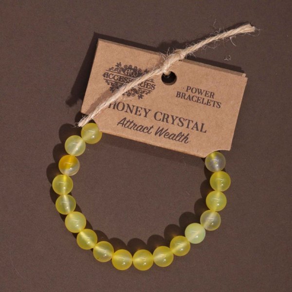 (image for) Power Bracelet - Honey Crystal