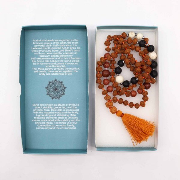 (image for) Bali Mala Necklace - Earth Element