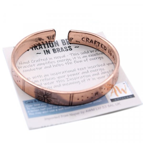 (image for) Inspiration Bracelet - Copper Sunrise, Galaxy, Stars, Earth