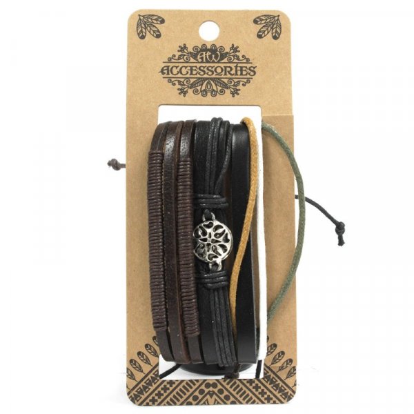 (image for) Mens Bracelet Sets - Dark & Handsome (asst)