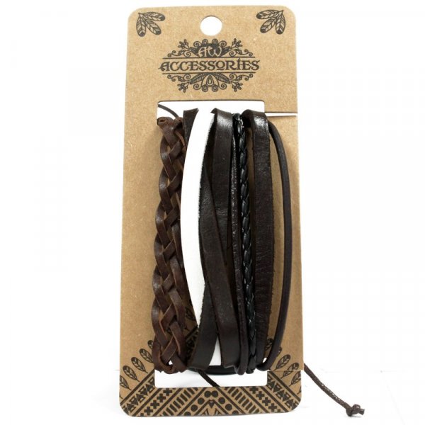 (image for) Mens Bracelet Sets - Dark & Handsome (asst)