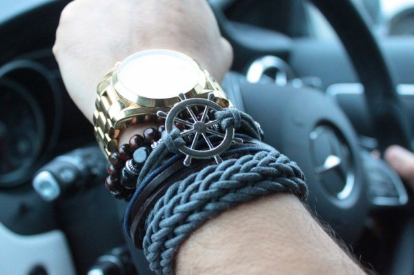 (image for) Mens Bracelet Sets - Moody & Blue (asst)