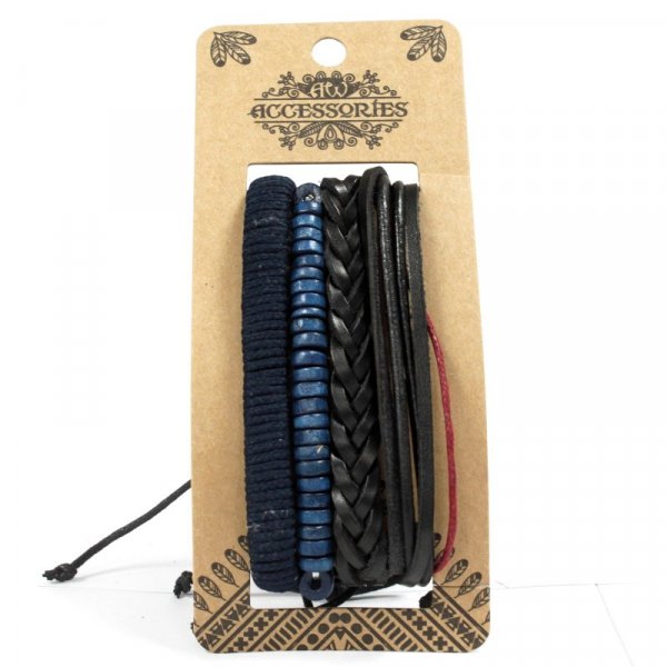 (image for) Mens Bracelet Sets - Moody & Blue (asst)
