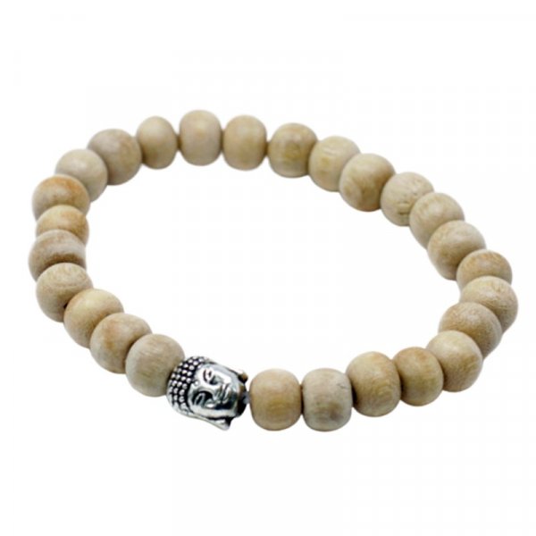(image for) Fragrant Sandal Beads & Buddah Bangle
