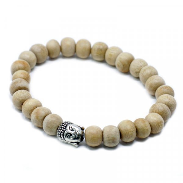 (image for) Fragrant Sandal Beads & Buddah Bangle