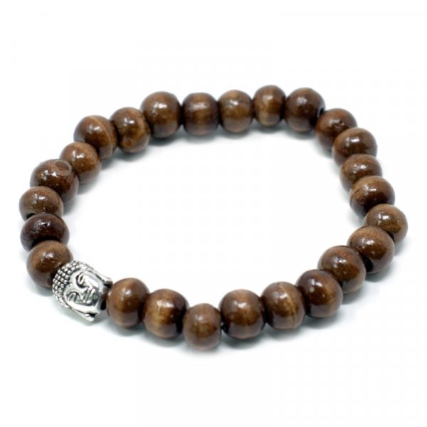 (image for) Brown Beads & Buddah Bangle