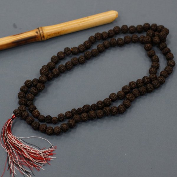 (image for) 108 Rudraksha Mala - Dark