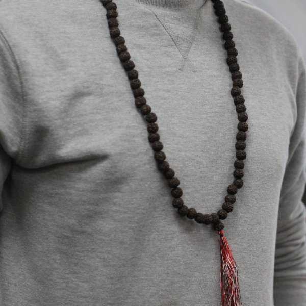 (image for) 108 Rudraksha Mala - Dark