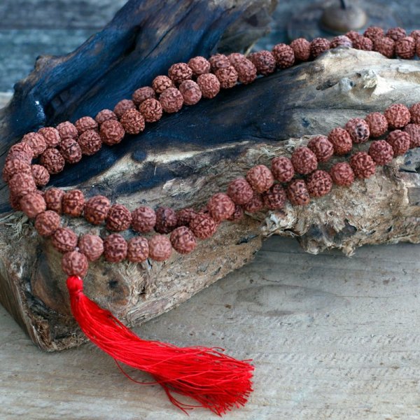 (image for) 108 Rudraksha Mala - Brown