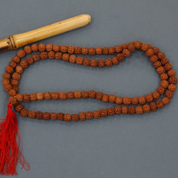 (image for) 108 Rudraksha Mala - Brown
