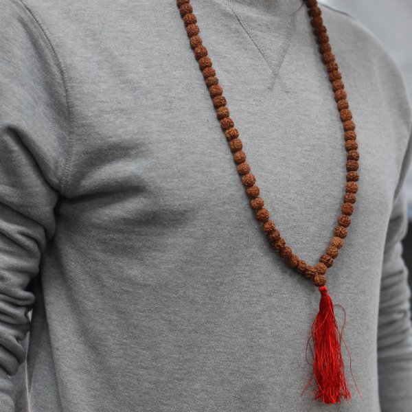 (image for) 108 Rudraksha Mala - Brown