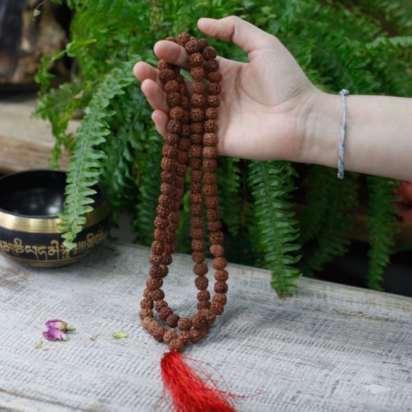 (image for) 108 Rudraksha Mala - Brown