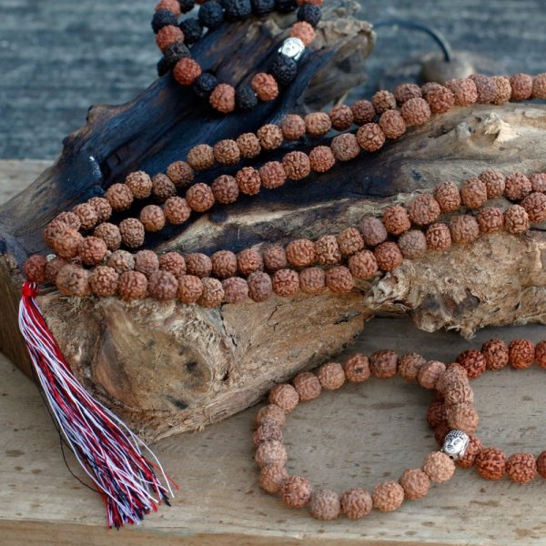 (image for) 108 Rudraksha Mala - Natural