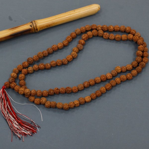 (image for) 108 Rudraksha Mala - Natural