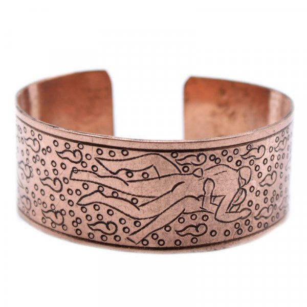 (image for) Copper Tibetan Bracelet - Kamasutra