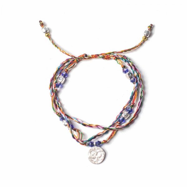 (image for) Temple String Bracelet - Om in Serenity