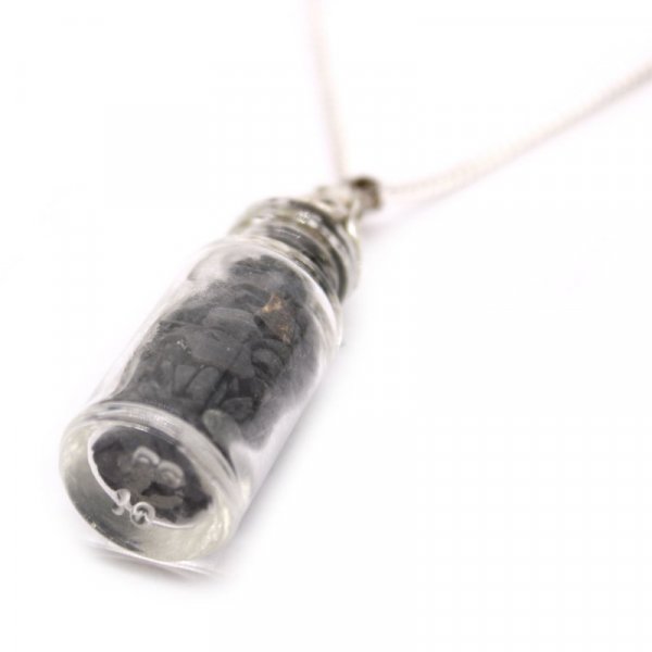 (image for) Bottled Gemstones Necklace - Black Onyx