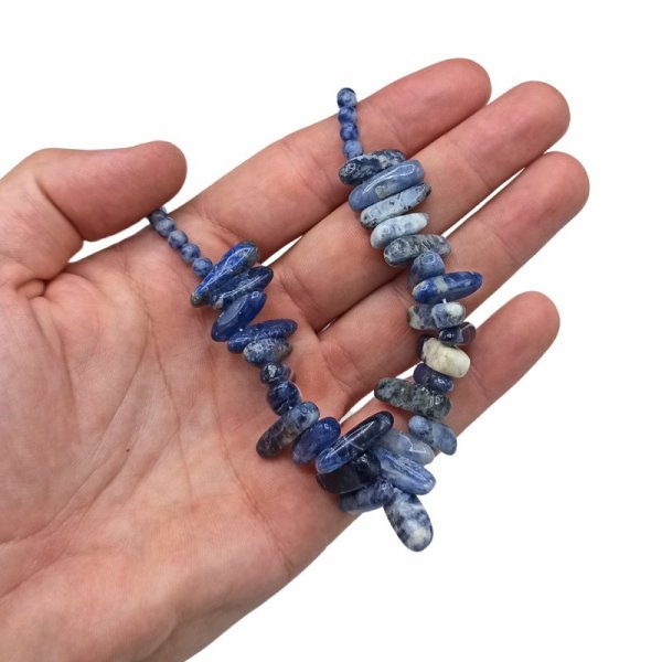 (image for) Longstone Gem Necklace - Sodalite