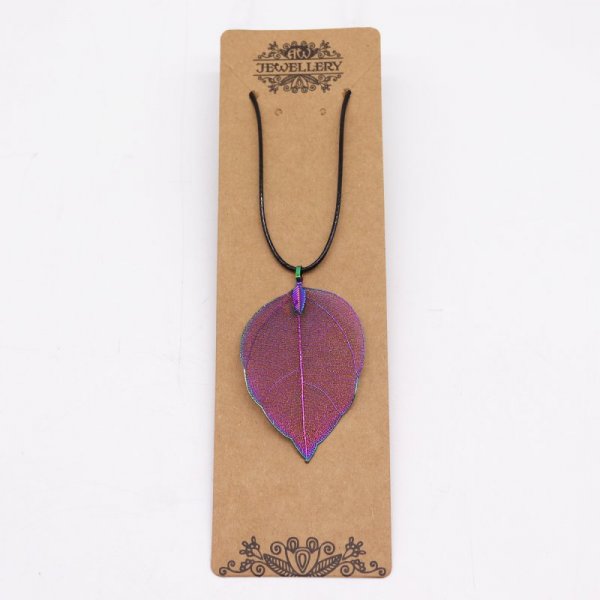 (image for) Necklace - Bravery Leaf - Multicoloured