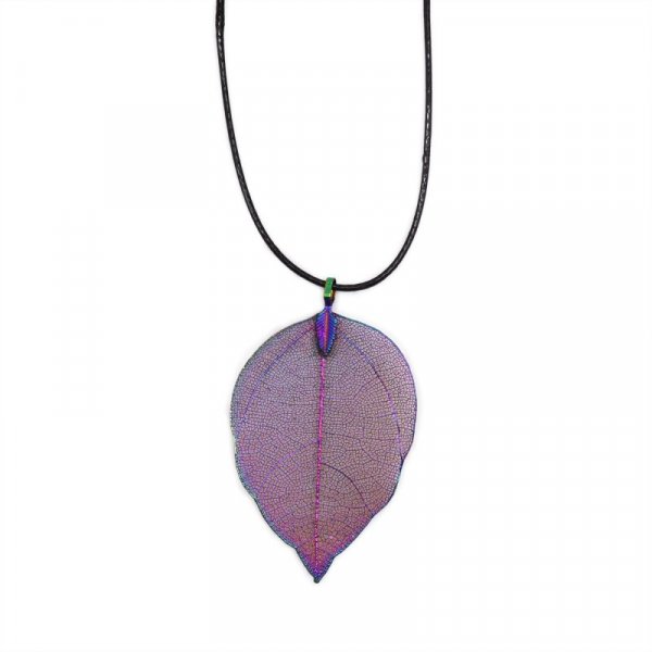 (image for) Necklace - Bravery Leaf - Multicoloured