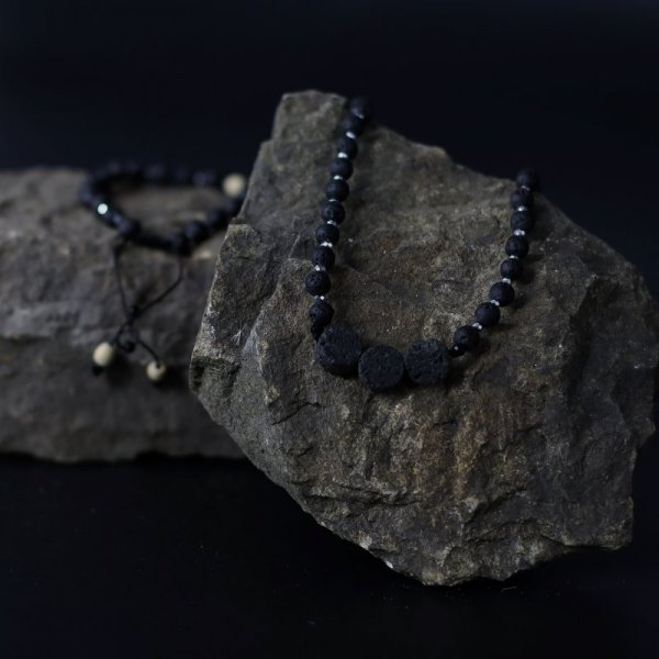 (image for) Essence of the Volcano Necklace - Connection to Nature