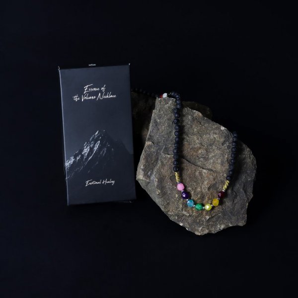(image for) Essence of the Volcano Necklace - Emotional Healing
