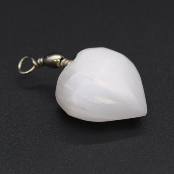 (image for) Selenite Heart Pendant