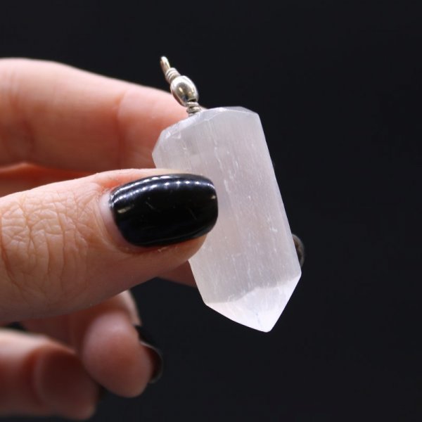 (image for) Selenite Obelisk Pendant