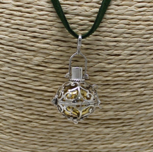 (image for) Silver Angel Bell - Romance - 18mm