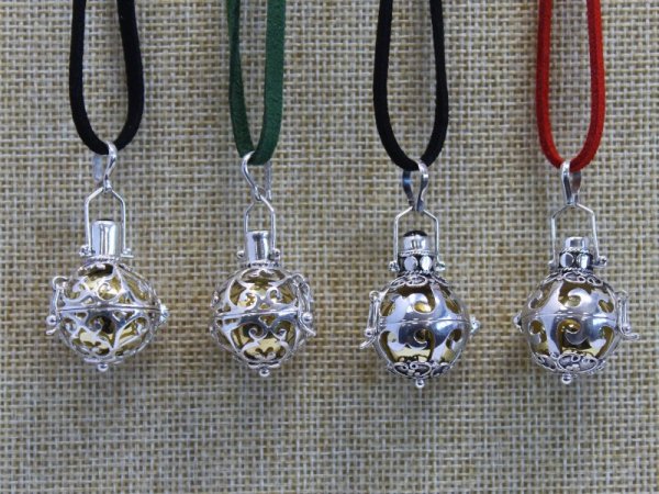(image for) Silver Angel Bell - Dreams - 18mm