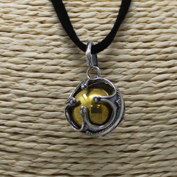 (image for) Silver Angel Bell - Prosperity - 16mm