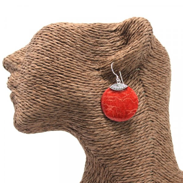 (image for) 925 Silver Earrings - Classic Disc