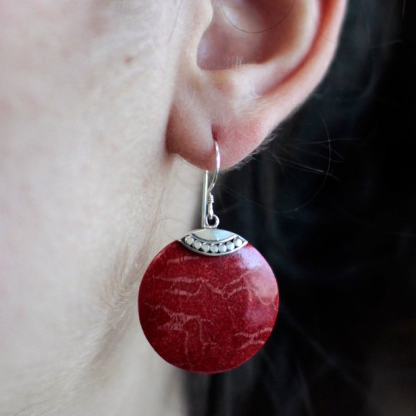 (image for) 925 Silver Earrings - Classic Disc