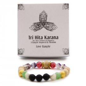 Tri Hita Karana Bangle - Love