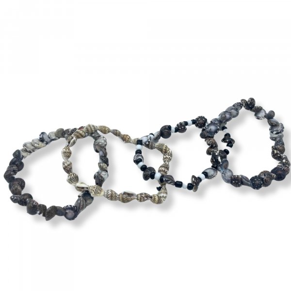 (image for) Handmade Friendship Bracelets - Tiny Besti Beach Shells (asst)