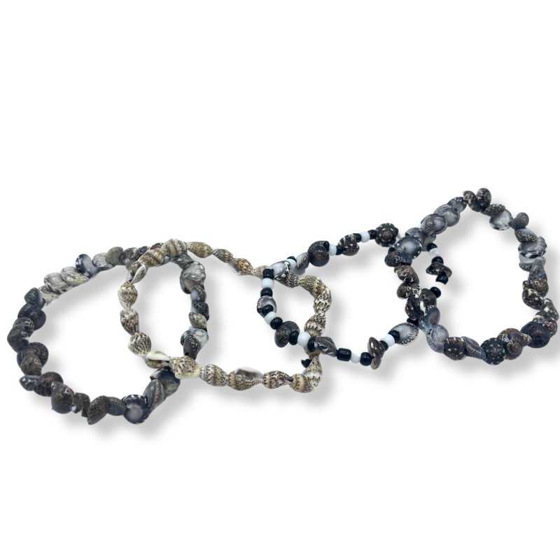 (image for) Handmade Friendship Bracelets - Tiny Besti Beach Shells (asst)