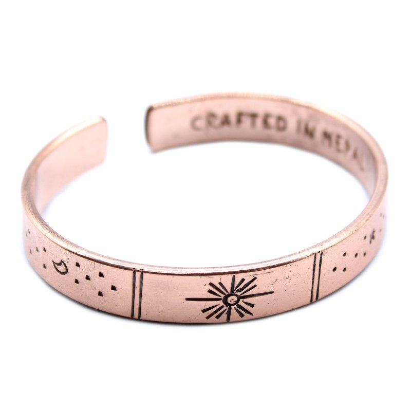 (image for) Inspiration Bracelet - Copper Sunrise, Galaxy, Stars, Earth