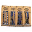 (image for) Mens Premium Bracelet Sets - Med Set Blues (asst)