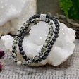 (image for) Magnetic Gemstone Bracelet - Dalmation Jasper