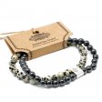 (image for) Magnetic Gemstone Bracelet - Dalmation Jasper