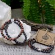 (image for) Magnetic Gemstone Bracelet - Leopard Skin