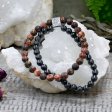 (image for) Magnetic Gemstone Bracelet - Leopard Skin