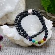 (image for) Magnetic Gemstone Bracelet - Black Stone Chakra