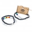 (image for) Magnetic Gemstone Bracelet - White Howlite Chakra