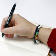 (image for) Magnetic Gemstone Bracelet - White Howlite Chakra