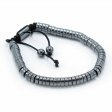 (image for) Magnetic Hematite Shamballa Bracelet - Circles