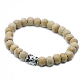 Fragrant Sandal Beads & Buddah Bangle