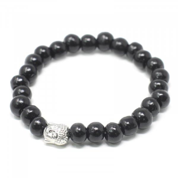 (image for) Darkwood Beads & Buddah Bangle
