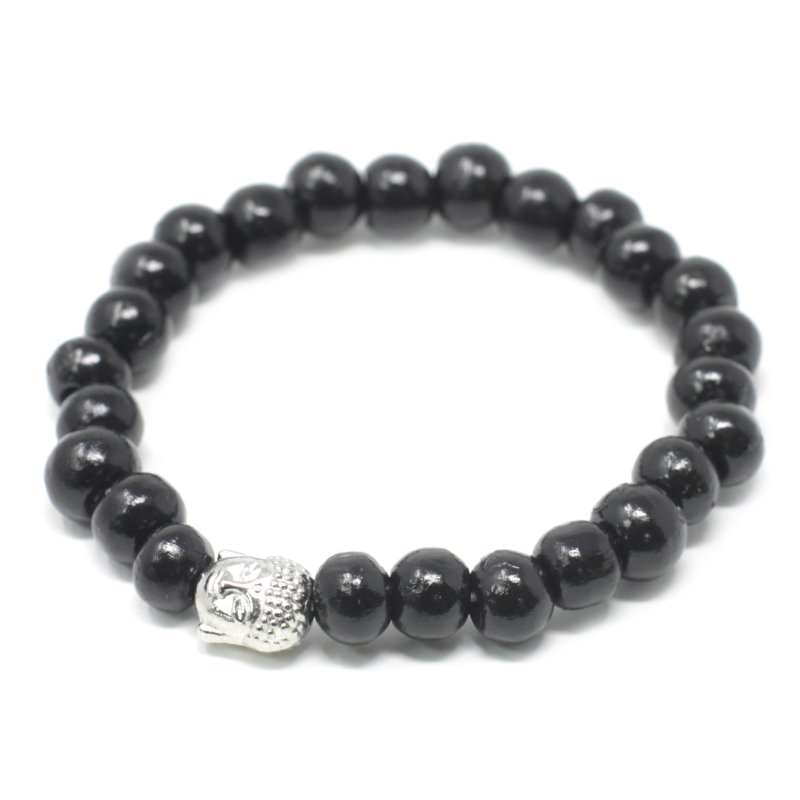 (image for) Darkwood Beads & Buddah Bangle